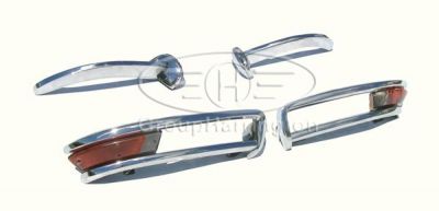 Alfa Romeo Duetto Spider (1966-1969) brand new stainless steel bumpers