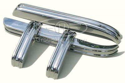 Jaguar XK120 XK 120 brand new stainless steel bumpers