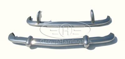 Fiat 1500 Pininfarina Cabriolet and 1600S OSCA brand new stainless steel bumpers