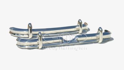 Jaguar Mark 2 MK2 early type 1959-1967 deep brand new stainless steel bumpers