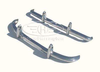 Datsun Roadster Fairlady (1962-1970) brand new stainless steel bumpers
