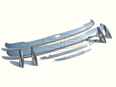 Vespa 400 brand new stainless steel bumpers