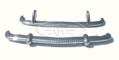 Fiat 1500 Pininfarina Cabriolet and 1600S OSCA brand new stainless steel bumpers