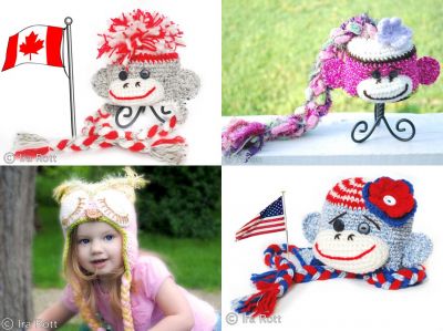 Handmade Crocheted Animal Hats for Adults, kids and babies