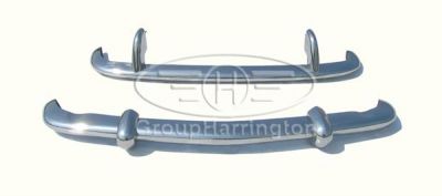 Fiat 1500 Pininfarina Cabriolet and 1600S OSCA brand new stainless steel bumpers
