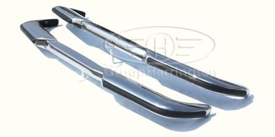 Volvo P1800 P1800E P1800S P1800ES E S ES brand new stainless steel bumpers