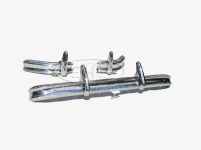 Jaguar XK140 XK 140 brand new stainless steel bumpers