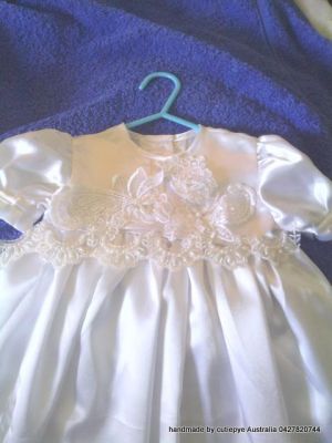 christening gowns smocked hand embroidered 0427820744