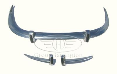 Jaguar E-Type XKE Series 3 S3 brand new stainless steel bumpers