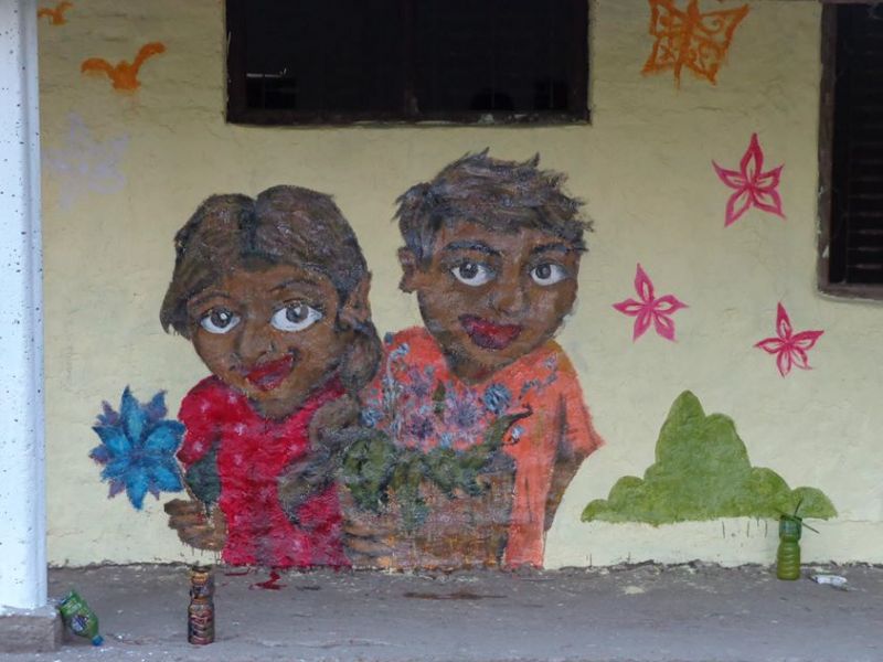 Volunteer painters in Nepal to paint rural school 