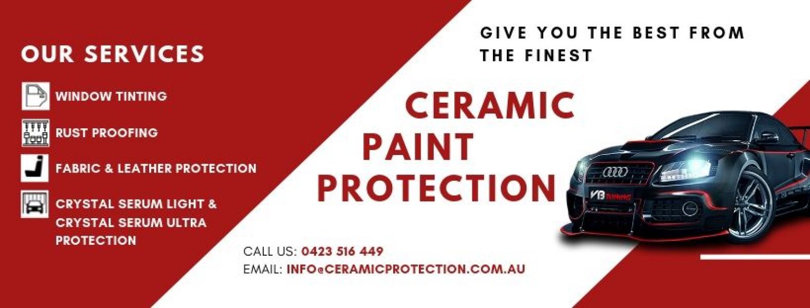 Ceramic Protection is one of the leading paint protection company in Brisbane.