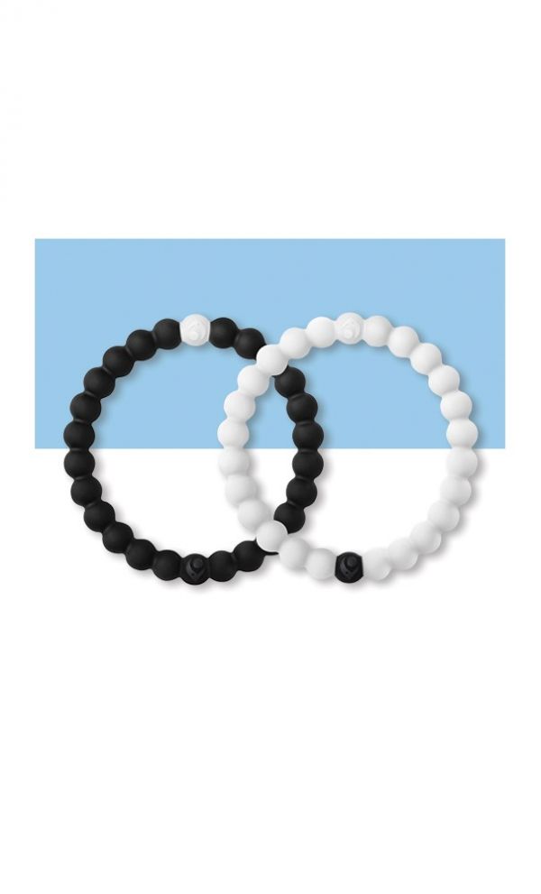 Lokai Bracelet Black & White