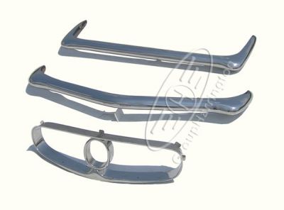 Maserati Touring 3500GT 3500GTi Coupe brand new stainless steel bumpers