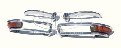 Alfa Romeo Duetto Spider (1966-1969) brand new stainless steel bumpers