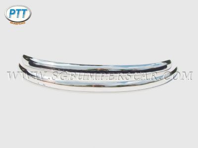VW Beetle Bumper - EU style without overriders (1955-1967)