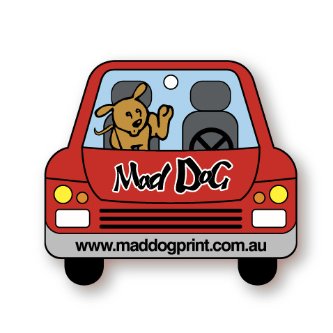 Personalised Air Fresheners Online in Perth, Australia - Mad Dog Promotions