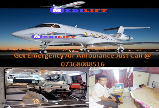Life-Saving Charter Air Ambulance from Patna to Delhi by Medilift