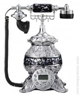 Beautiful Hand made Vintage Telephones & Decorative Clocks