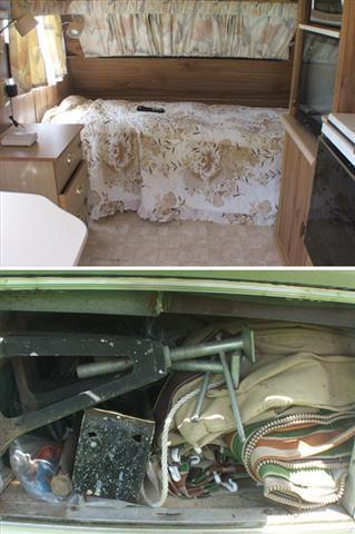 Jayco 11' x 6'6'' pop top, Model Sprite  Front double bed, 3 x way fridge 