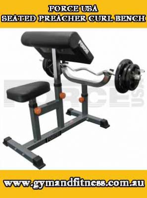 For Sale Force USA Seated Preacher Curl Bench