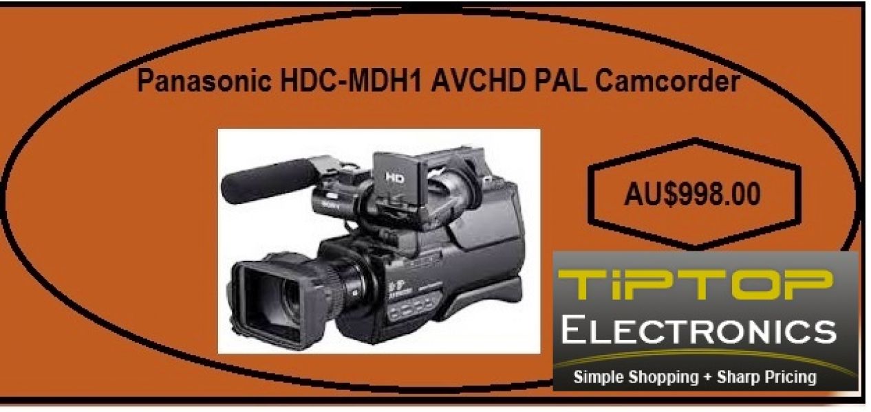Best Panasonic HDC-MDH1 AVCHD PAL Camcorder online