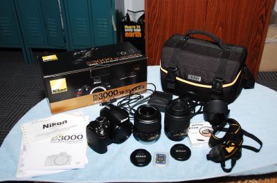 For Sale: Nikon D90, Nikno D40x, Nikon D300s, Nikon F6 35mm SLR, Nikon D5000, Canon EOS 7D SLR, Cano