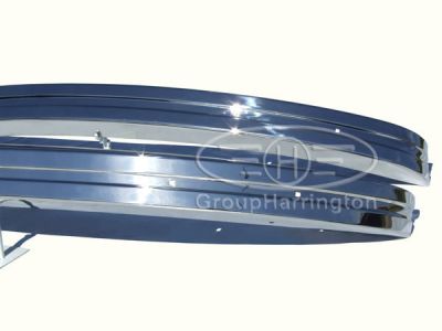 VW Beetle later type 1972-1974 brand new stainless steel bumpers