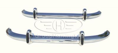 Saab 96 brand new stainless steel bumpers