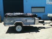 Hot dipped Galvanized camper trailer for sale