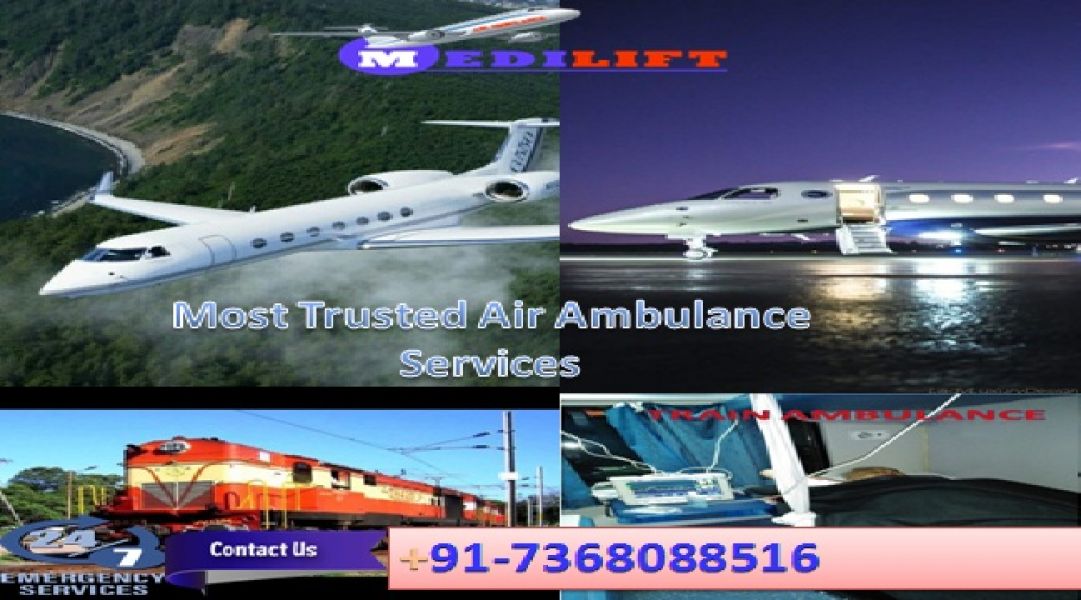 Reliable and Secure Patient Transfer Air Ambulance Service in Patna