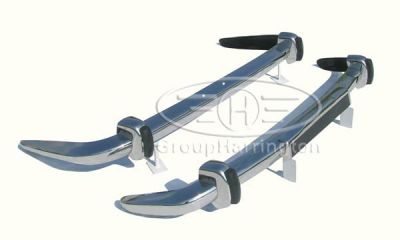 Triumph Stag MK1 MK2 (1970-1977) brand new stainless steel bumpers