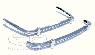 Jaguar XJ XJ6 XJ12 6 12 Series 1 S1 brand new stainless steel bumpers