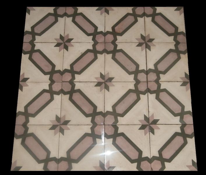 Genuine spanish patterned floor tiles