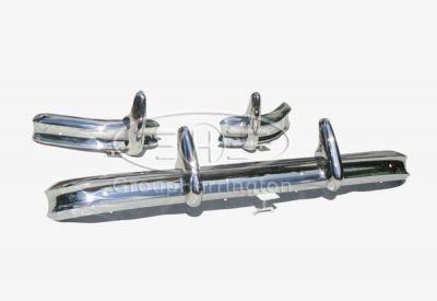 Jaguar XK140 XK 140 brand new stainless steel bumpers