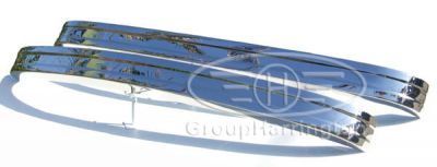 VW Bay Window Bus later type 1973 and onwards brand new stainless steel bumpers