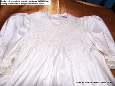 smocked gowns by cutiepye 0427820744