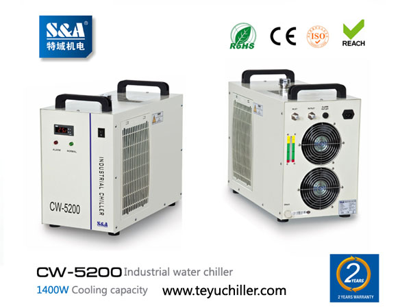 S&A CW-5000/CW-5200 compact water chillers CE,RoHS and REACH 