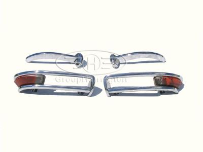 Alfa Romeo Duetto Spider (1966-1969) brand new stainless steel bumpers