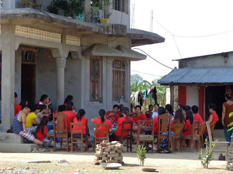 Tree planting in Nepal
