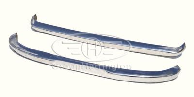 Datsun Roadster Fairlady (1962-1970) brand new stainless steel bumpers