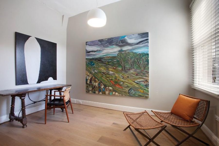 White Oiled Timbered Flooring at WOODCUT