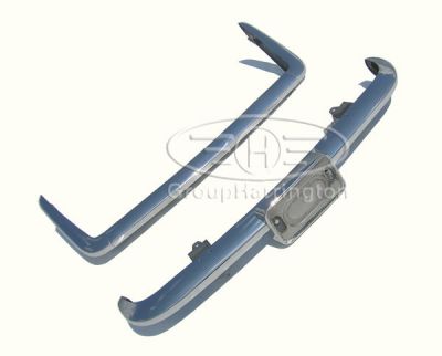 Triumph TR6 TR 6 later type (1974-1976) brand new stainless steel bumpers