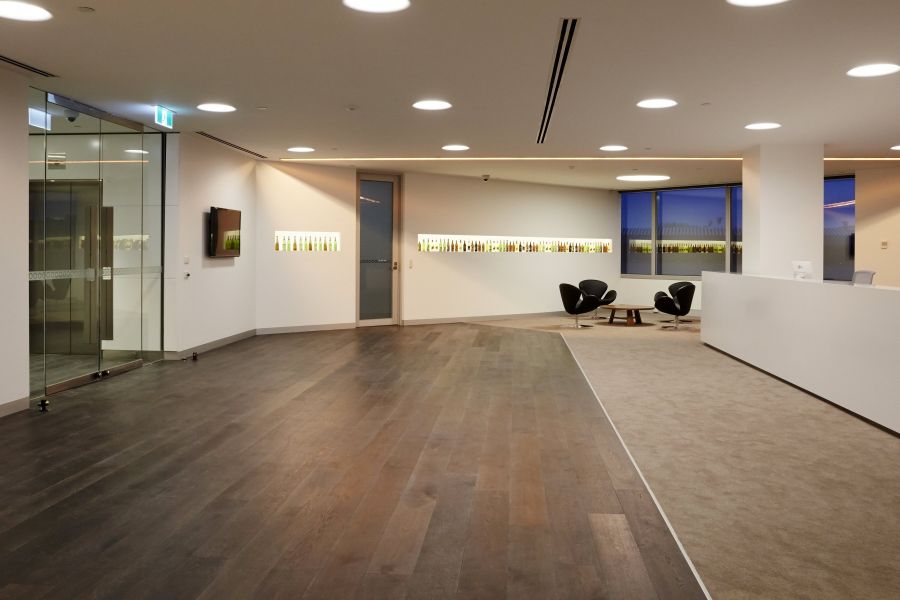 Washed Chestnut Timbered Flooring at WOODCUT