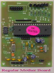 6V 4.5 Ah SMF lead acid battery and printed circuit board