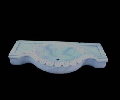 ANTIQUE MARBLE SINK  .  ITALIAN CARRARA MARBLE SINK by LUXURY STYLE . es