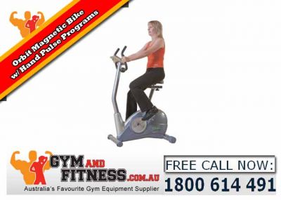For Sale Orbit Magnetic Bike w/ Hand Pulse Programs - OBK4500A