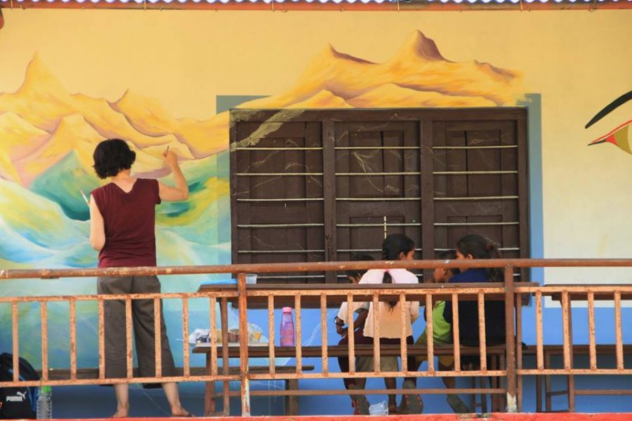 Come and help EHN paint its third school in Nepal 
