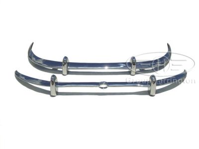 Jaguar E-Type XKE Series 2 S2 brand new stainless steel bumpers