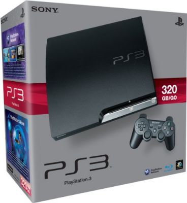 Sony PlayStation 3 Slim (320 GB/Move Bundle)-brand new...$285