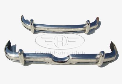 Jaguar Mark 2 MK2 early type 1959-1967 deep brand new stainless steel bumpers